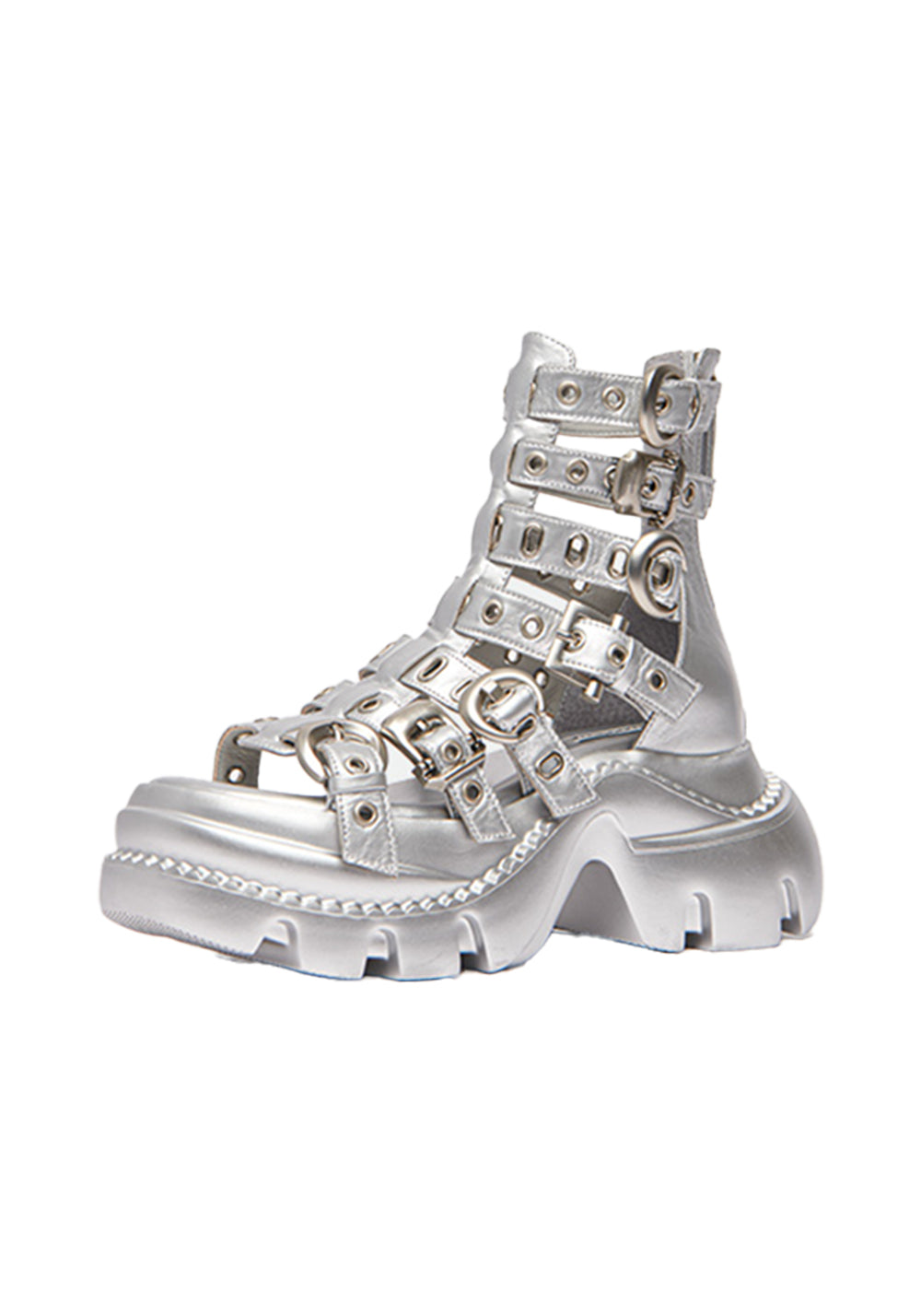 KEDDO│Cut-Out Thick Sole Roman Sandals - PSYLOS 1, KEDDO│Cut-Out Thick Sole Roman Sandals, Sandals, KEDDO, PSYLOS 1